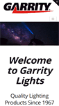 Mobile Screenshot of garritylites.com